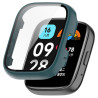 Etui / Obudowa + szkło ochronne do smartwatch Xiaomi Redmi Watch 3 Active zielone