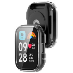 Etui / Obudowa + szkło ochronne do smartwatch Xiaomi Redmi Watch 3 Active bezbarwne