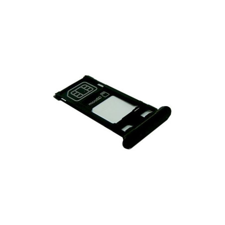 Szufladka / tacka / uchwyt Karty SIM + SD do telefonu Sony Xperia X F5121 czarna oryginał