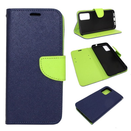 Etui Fancy Diary na telefon TCL 205 4187 granatowe