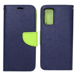 Etui Fancy Diary na telefon TCL 205 4187 granatowe