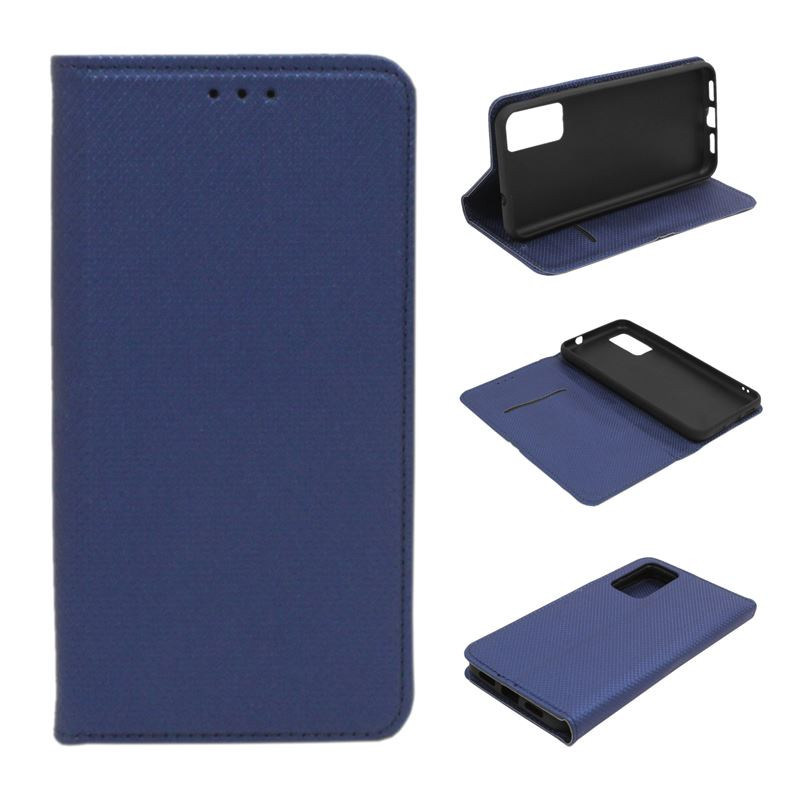 Etui Smart Magnet na telefon TCL 205 4187 granatowe