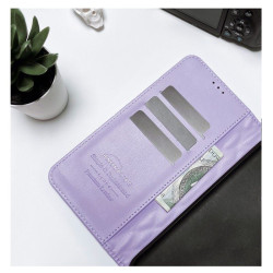Etui Smart SOFT na telefon TCL 40 NXTPAPER 4G T612B fioletowe