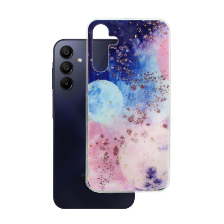 Etui Gold Glam na telefon Samsung Galaxy A15 4G A155 / 5G A156 galactic