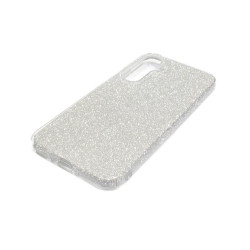 Etui Jelly Case SHINING HQ na telefon Samsung Galaxy A35 5G A356 srebrne