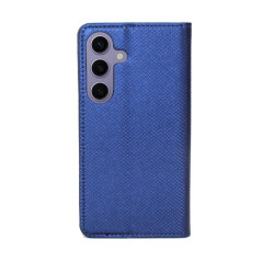 Etui Smart Magnet na telefon Samsung Galaxy S24+ 5G S926 granatowe