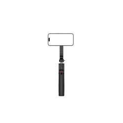 Uchwyt SELFIE STICK TRIPOD bluetooth z MagSafe L20 na telefon smartfon kamerę sportową długość 64cm czarny