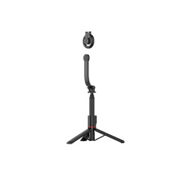 Uchwyt SELFIE STICK TRIPOD bluetooth z MagSafe L20 na telefon smartfon kamerę sportową długość 64cm czarny
