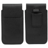 Etui Kabura skórzana pionowa III na telefon OPPO Reno 8T 4G CPH2481 czarny groszek