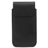 Etui Kabura skórzana pionowa III na telefon OPPO Reno 8T 4G CPH2481 czarny groszek