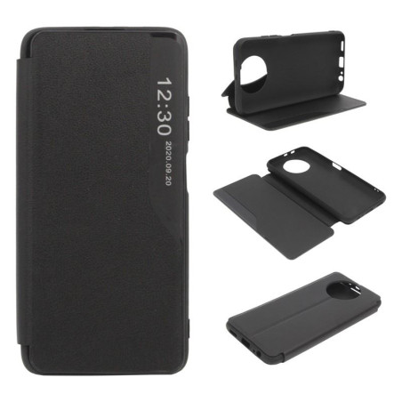 Etui Flip Leather VIEW na telefon Xiaomi Redmi Note 9T 5G / 9 5G czarne