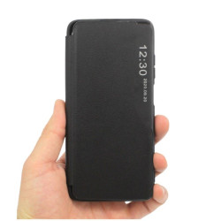 Etui Flip Leather VIEW na telefon Xiaomi Redmi Note 9T 5G / 9 5G czarne