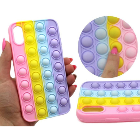 Etui Anti-Stress POP IT na telefon Apple iPhone X A1865 / Xs A1920