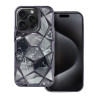 Etui luksusowe geometryczne 3D TWINKI na telefon Apple iPhone 16 Pro Max A3296 czarne