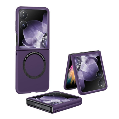 Etui Hard Case MagSafe na telefon Xiaomi Mix Flip 5G 2405CPX3DG fioletowe