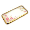 Etui BUMPER GLOSSY DIAMOND na telefon Samsung Galaxy J5 2017 J530 złote
