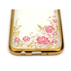 Etui BUMPER GLOSSY DIAMOND na telefon Samsung Galaxy J5 2017 J530 złote