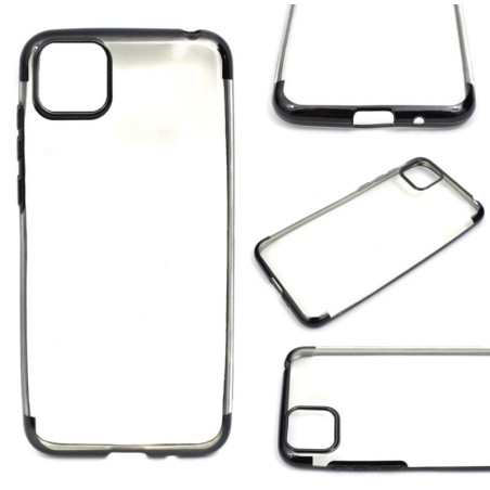 Etui BUMPER GLOSSY na telefon Huawei Y5p DRA-L29 czarne