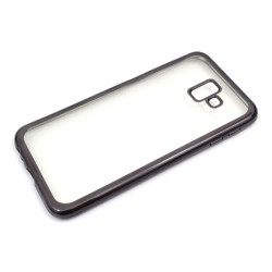 Etui BUMPER GLOSSY TPU na telefon Samsung Galaxy J6+ J610 szare