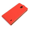 Etui pionowe z klapką SLIM FLEX na telefon Nokia 1+ TA-1130 czerwone HQ