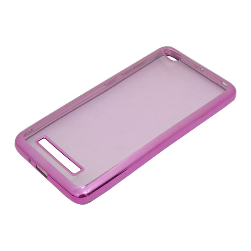 Etui BUMPER GLOSSY TPU na telefon Xiaomi Redmi 4A 2016117 różowe