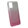 Etui Jelly Case SHINING HQ na telefon Samsung Galaxy A02s A025 srebrno-różowe