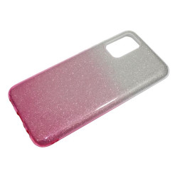 Etui Jelly Case SHINING HQ na telefon Samsung Galaxy A02s A025 srebrno-różowe