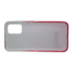 Etui Jelly Case SHINING HQ na telefon Samsung Galaxy A02s A025 srebrno-różowe