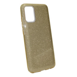 Etui Jelly Case SHINING HQ na telefon Samsung Galaxy A02s A025 złote
