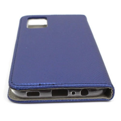 Etui Smart Magnet na telefon Samsung Galaxy A02s A025 granatowe