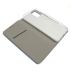 Etui Smart Magnet na telefon Samsung Galaxy A02s A025 granatowe