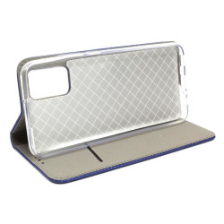 Etui Smart Magnet na telefon Samsung Galaxy A02s A025 granatowe