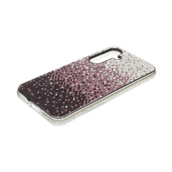 Etui Diamond Case HQ na telefon Samsung Galaxy A35 5G A356 bordowe