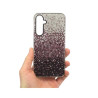Etui Diamond Case HQ na telefon Samsung Galaxy A35 5G A356 bordowe