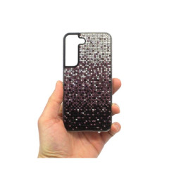 Etui Diamond Case HQ na telefon Samsung Galaxy S22 S901 bordowe