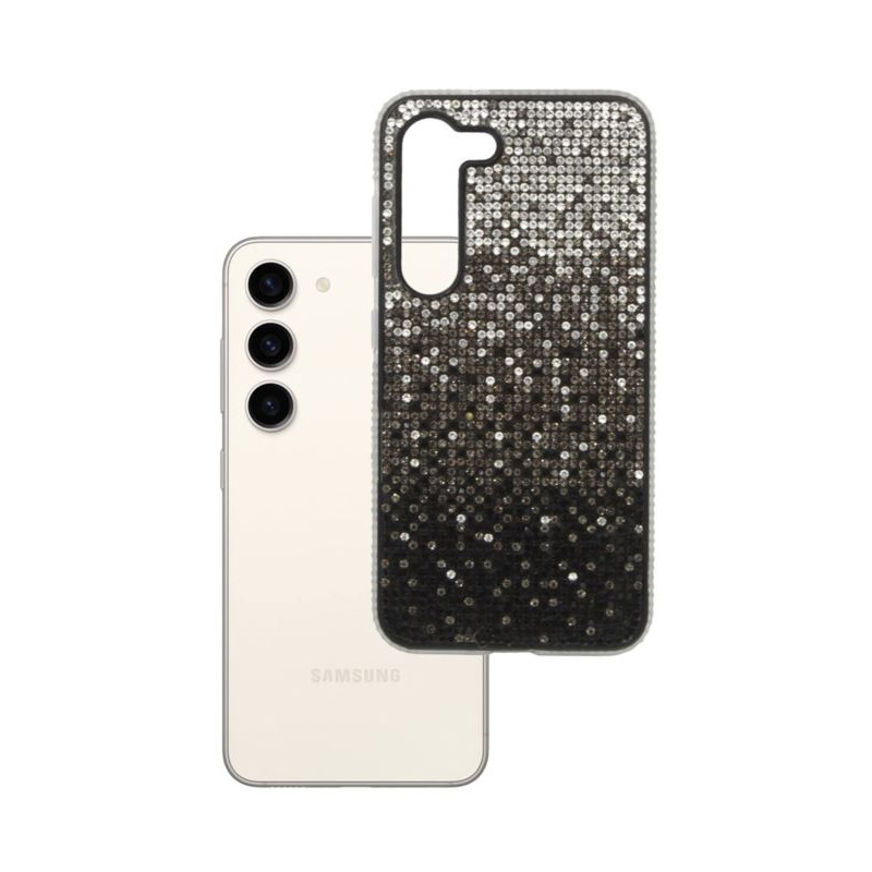 Etui Diamond Case HQ na telefon Samsung Galaxy S23 S911 czarne