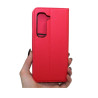 Etui Smart Magnet na telefon Infinix Hot 50 Pro 4G X6881 czerwone