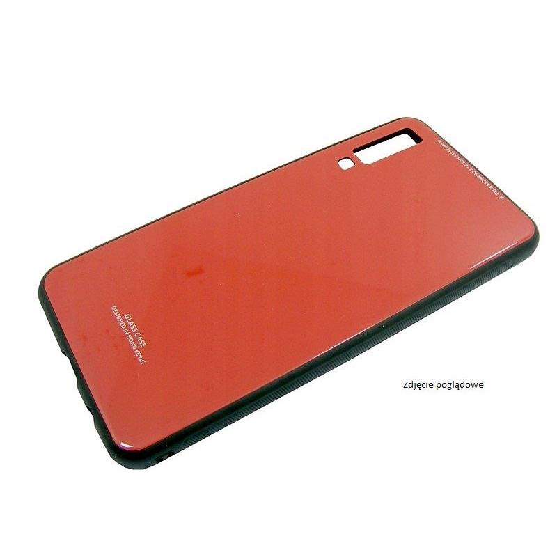 Etui Glass Case na telefon Xiaomi Redmi 7A czerwone