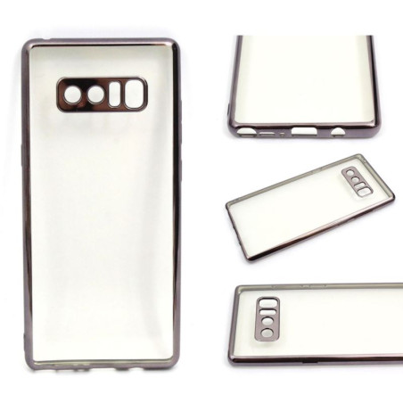 Etui BUMPER GLOSSY TPU na telefon Samsung Galaxy Note 8 N950 szare