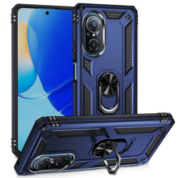 ETUI PANCERNE RING CASE na telefon Huawei Nova 9 SE / Honor 50 SE granatowe