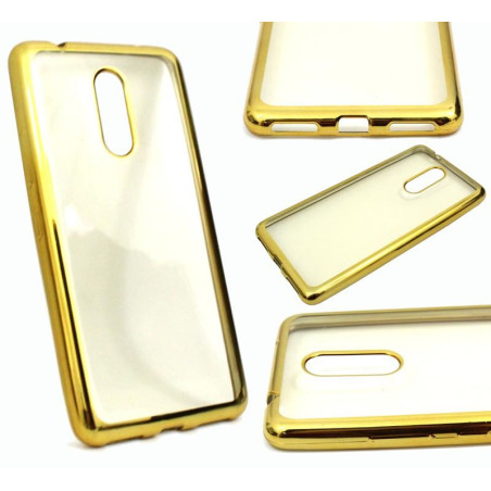 Etui BUMPER GLOSSY TPU na telefon Lenovo K6 Note K53a48 złote