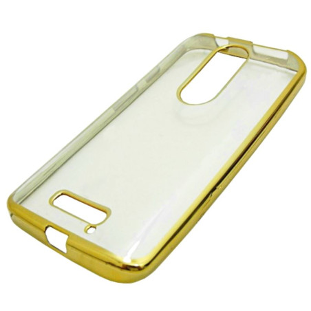Etui BUMPER GLOSSY TPU na telefon motorola moto x force XT1581 złote
