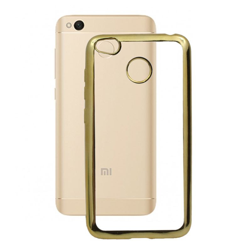 Etui BUMPER GLOSSY TPU na telefon Xiaomi Redmi 4X MAE136 złote