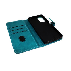 Etui Smart Leather na telefon OPPO A38 CPH2579 / A18 CPH2591 zielone