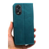 Etui Smart Leather na telefon OPPO A38 CPH2579 / A18 CPH2591 zielone