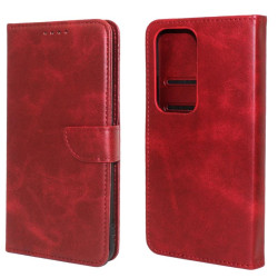 Etui Smart Leather na telefon OPPO Reno 12 5G CPH2625 czerwone