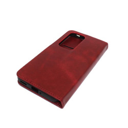 Etui Smart Leather na telefon OPPO Reno 12 5G CPH2625 czerwone