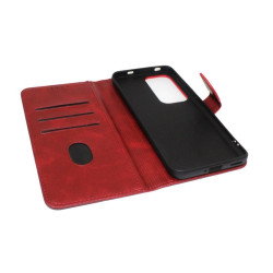 Etui Smart Leather na telefon OPPO Reno 12 5G CPH2625 czerwone