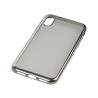 Etui BUMPER GLOSSY TPU na telefon Apple iPhone X A1865 / Xs A1920 srebrne