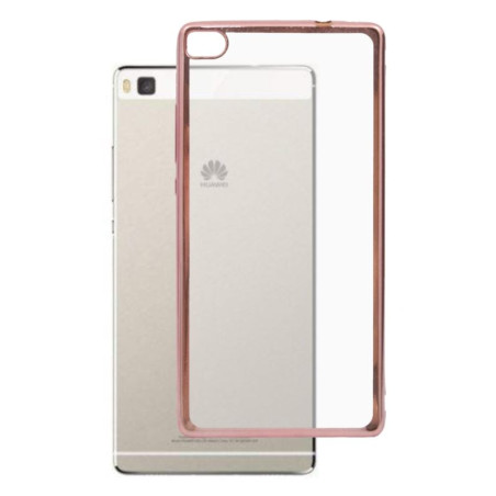 Etui BUMPER GLOSSY TPU na telefon Huawei P8 GRA-L09 różowe